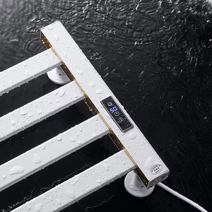 Vente chaude porte-serviettes mural de style moderne minimaliste peu encombrant porte-serviettes chauffant électrique avec <span class=keywords><strong>minuterie</strong></span> - Product Image 6