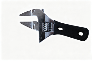 Clé à molette industrielle en acier au carbone à haute dureté pour l'entretien des équipements mécaniques et le démontage des boulons - Product Image 2