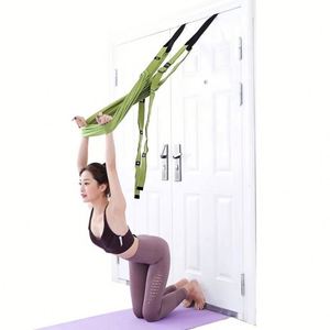 Adjustable Durable Anti-Gravity Inversion Gym Training Device Aerial Yoga Strap Hammock <b>Swing</b> Stretching Belt Polyester/Nylon - Product Image 4