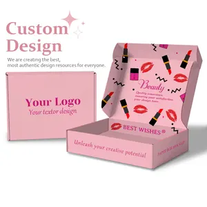 Schoonheidsdoos Voor Lippenstiftpapier Verpakking Nagellak Cosmetische Lipgloss Geschenkverpakkingen