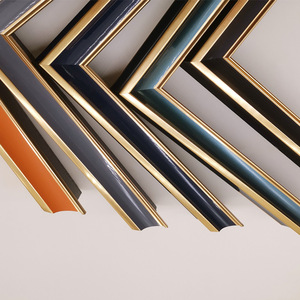 3545 Series Ps Line Picture Frame Decorative <b>Strips</b> 35x54mm Gold <b>Plastic</b> Frame Lines For Wall Art Decoration - Product Image 4
