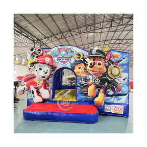Venta caliente tobogán inflable 2024 inflable Paws <span class=keywords><strong>Patrol</strong></span> Casa <span class=keywords><strong>de</strong></span> rebote inflable con tobogán - Product Image 1