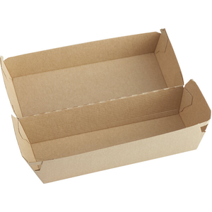 Emballage en papier kraft jetable personnalisé pour la restauration rapide à emporter, boîte à hamburger, hot-dog, poulet frit - Product Image 5