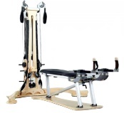 Machine de Pilates Reformer en bois de hêtre MJD-W42 - Reformer de Pilates portable, réglable et durable