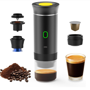 เครื่องชงกาแฟเอสเพรสโซ่อัตโนมัติแบบกดปุ่มเดียว แบตเตอรี่ 7500mAh เครื่องชงกาแฟพกพา 3 in 1 ของแท้จากโรงงาน - Product Image 1