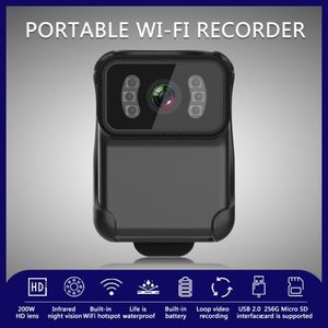 High Definition Infrared Night Vision Sports <b>Camera</b> with WiFi Hotspot, 1080p Waterproof HD Portable Action <b>Camera</b> Car Recorder - Product Image 2