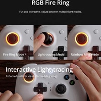 Manette 8Bitdo Ultimate 2 pour PC/Android/Steam avec joystick TMR, gâchettes commutables, contrôle de mouvement 81HE03