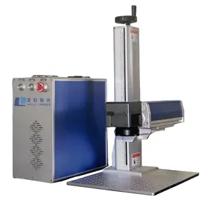 20w 30w Mini Lazer Printer Portable Mini Mopa Fiber Laser Jewelry Cutting Printer Marking Engraving Machine Metal Materials