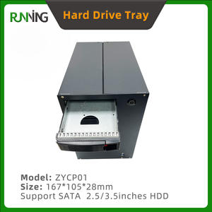 <span class=keywords><strong>Support</strong></span> de <span class=keywords><strong>disque</strong></span> <span class=keywords><strong>dur</strong></span> SATA en aluminium 2,5/3,5 pouces pour serveur - Product Image 3