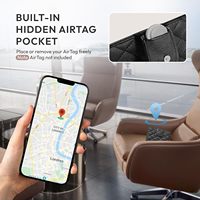 Dompet paspor Kulit RFID bepergian, dompet paspor kulit dengan tempat kartu kustom