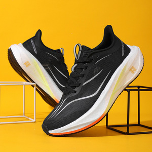 Chaussures de course professionnelles pour hommes, légères, respirantes, absorbant les chocs, avec plaque en carbone, <span class=keywords><strong>test</strong></span>ées physiquement, printemps-été - Product Image 1