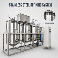 Machine d'extraction d'huile automatique personnalisée de 1 tonne Équipement de qualité alimentaire pour un raffinage efficace de graines de coton, de colza, d'arachide et de soja
