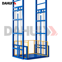 Monte-charge hydraulique CE 1000 kg pour marchandises, élévateur vertical de fret 2m 5m 8m, monte-charge de mezzanine, table élévatrice pour marchandises