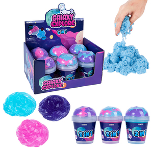 Super Soft & Non-Sticky Crystal Putty <b>Kit</b> Greatsand DIY Toy for Kids - Product Image 2