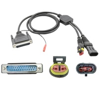 OBD Conexión a prueba de agua Cable de conexión de diagnóstico de coche Arnés 2PIN3PIN Material de aislamiento PBT para aplicaciones electrónicas