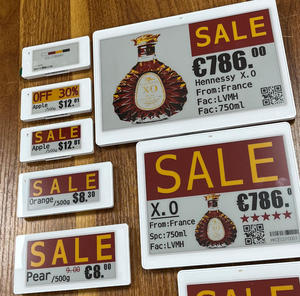 Esl Shiper Agent Comapny 2.13" Ble Wifi E Ink Screen Display <b>Smart</b> <b>Electronic</b> Supermarket Digital Price Tags E-Paper Eas System - Product Image 1