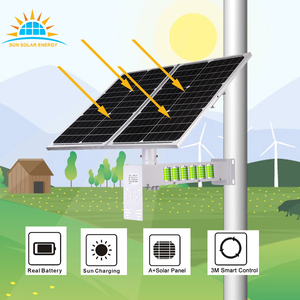 New Arrival <b>Smart</b> 80W 40AH 444WH DC12V Solar Power System Solar Power Battery Solar Kit for <b>Camera</b> 4G 5G <b>Wifi</b> Router POE CL-SP80 - Product Image 5