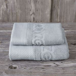 Ensemble de spa personnalisé, serviette de bain et de visage en jacquard multi-brins avec logo, 100% coton - Product Image 4