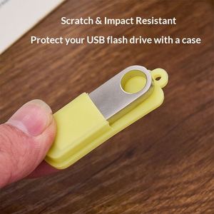 Silicone <b>USB</b> <b>Flash</b> <b>Drive</b> Protector Case, Dustproof Waterproof Anti-lost <b>USB</b> Cover, Universal <b>USB</b> Interface Dust Cap - Product Image 3