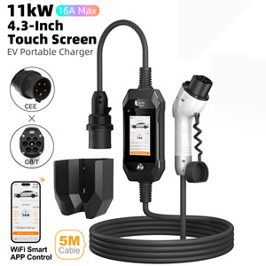 Feyree GBT EV Car Charger 11kW Three Phase 16A WiFi APP Remote Control with OTA Firmware Upgrades for Car <b>Charging</b> Station - Product Image 1