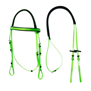 <span class=keywords><strong>Selle</strong></span> occidentale durable en nylon et PVC de style anglais avec accessoire de bride de course de chevaux équestres de Rein Accessory Direct - Product Image 6