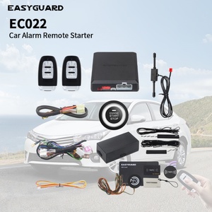 EASYGUARD PKE <b>Car</b> Alarm with Remote Starter Passive Keyless Entry, <b>Push</b> Start Button, NFC Lock Unlock, 4G LTE GPS Tracker - Product Image 1