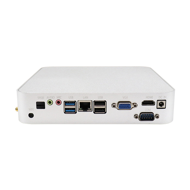Gowinpc 3/4 Generation Series Mini PC Home Office Desktop Computer Intel I5/Celeron Processor Win10 Linux Dual 8/16GB SSD WiFi