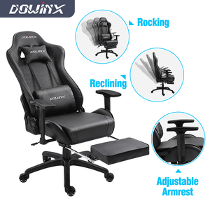 <span class=keywords><strong>Dowinx</strong></span> – <span class=keywords><strong>chaise</strong></span> de jeu en cuir pour ordinateur, avec repose-pieds, prix d'usine - Product Image 3