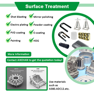 Moulage sous pression <span class=keywords><strong>d</strong></span>'<span class=keywords><strong>aluminium</strong></span> de précision IATF 16949 ±0,01 mm pour dissipateur thermique LED et boîtier de moteur avec capacité de machine de 1250T, service OEM - Product Image 4