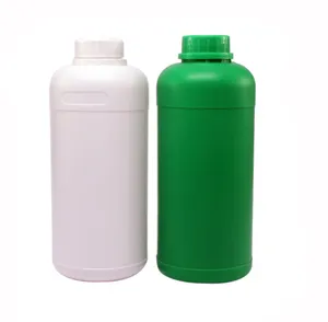 דשן באיכות גבוהה HDPE פלסטיק בקבוק 250 ml 500 ml 1000 ml עם בורג לחבל טבעת כובע