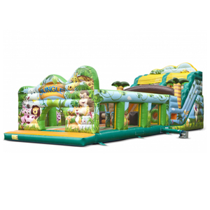 Trẻ em vui vẻ thành phố thương mại Inflatable <span class=keywords><strong>Bouncer</strong></span> chướng ngại vật Inflatable <span class=keywords><strong>Bouncer</strong></span> trượt Inflatable thư bị trả lại Jumper <span class=keywords><strong>Bouncer</strong></span> nhảy - Product Image 1