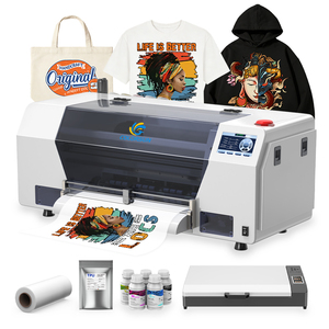 NUEVA Impresora DTF XP600 de 33 cm para Camisetas y Textiles, Impresora DTF de 13 Pulgadas con Película PET para Transferencia de Ropa, Camisetas, Sudaderas, Bolsas de Mano y Más - Product Image 1