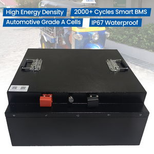 Pin Lithium LiFePO4 72V 200Ah điện áp cao dành cho xe 3 bánh, chở được 6 người, hỗ trợ leo dốc - Product Image 1