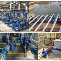 Pompe centrifuge IS 5 pouces 25 CV, pompe de circulation à moteur CC haute pression, pompe à eau monophasée