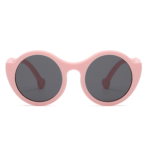 Bulk Custom logo Round <strong>Frame</strong> Silicone Children's Sunglasses Cute <strong>Baby</strong> <strong>Glasses</strong> Uv400 Polarized Kids Sunglasses - Product Image 5