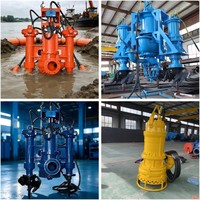 Pompe à gravier submersible robuste avec agitateur, en alliage de chrome haute résistance pour le dragage de sable de rivière