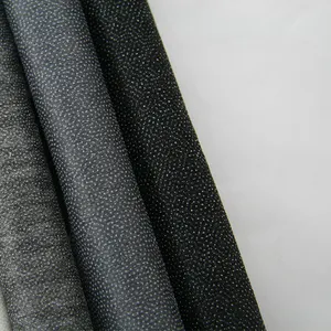 High Quality Material Suitable Woven Nonwoven Fusible Interlining Fabric For Garment