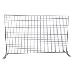 6 pies x 9,5 pies Valla temporal estándar de Canadá resistente Panel de valla temporal portátil - Product Image 2
