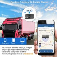 Traceur GPS TK918C à longue autonomie, magnétique pour véhicules et bateaux, alarme vibrante, compatible avec les applications PC, Android et iOS