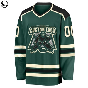 BETHERIVAL 2024 New Customization High Quality Hockey Ice Uniform Embroidery Reversible Tackle Twill Hockey Jersey - Product Image 2