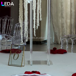 LEDA Wedding Supplier Centerpieces Table Decorations Acrylic Flower Stand Display Rack Wedding Decoration - Product Image 2