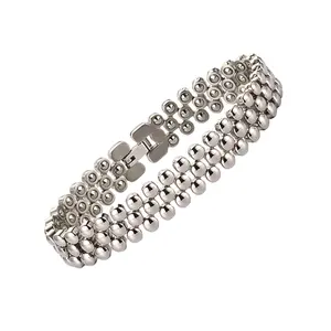 Offre Spéciale gros charme personnalisé énergie magnétique germanium titane bracelet pour hommes
