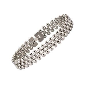 Sıcak satış toptan özel Charm manyetik enerji germanyum titanyum erkek bilezik - Product Image 1