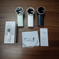 Ventilateur portable sans pales N603 OEM, haute vitesse, puissant, turbo-refroidissement, USB, mini, rechargeable, avec écran numérique, à porter à la main