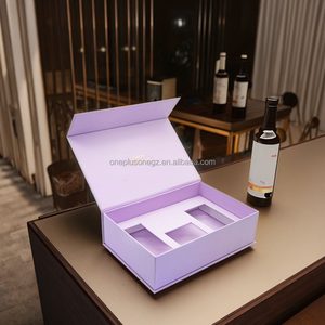 Caja de Regalo Ecológica Reciclable con Logotipo Personalizado, con Grabado, Laminado Mate, Recubrimiento UV, Papel Duro, Cartón, Cierre Magnético - Product Image 3