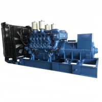 Generador Diésel Trifásico Abierto y Silencioso para Fábrica con Motor Yuchai Weichai 1100kVA 880kw 1000kVA 800kw