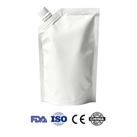 Pochette souple personnalisée avec bec verseur, refermable, de qualité alimentaire, pour jus, sauces, purées pour bébés et emballages liquides