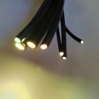 Venta caliente 3mm/5mm Piscina Cable de luz de fibra óptica de plástico