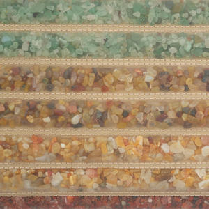 Almohada de espuma viscoelástica, productos de masaje para el cuidado de la salud de iones negativos, masajeador de cuello, piedras preciosas naturales, almohada calentada de Chakra - Product Image 6