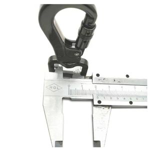 Mousqueton de sécurité robuste en alliage de zinc, pivotant et autobloquant, rotation à 360°, pour laisse de chien, collier pour animaux, accessoires de sac, utilisation extérieure - Product Image 6